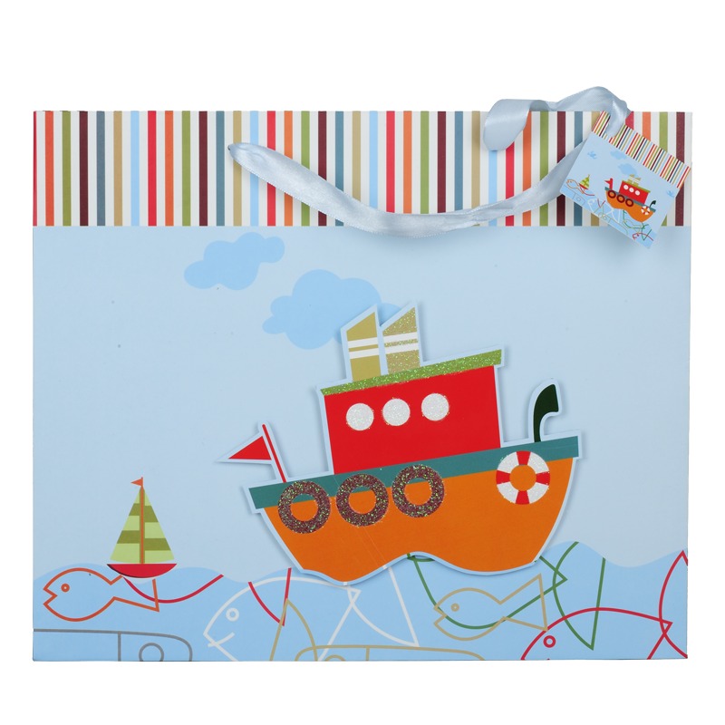 R26003 - Torba na prezenty Ship, mix