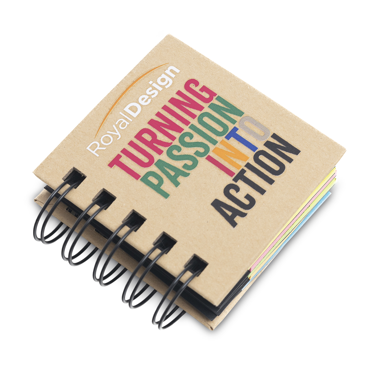 R73752.13 - Zestaw karteczek memo Aveiro, beżowy 